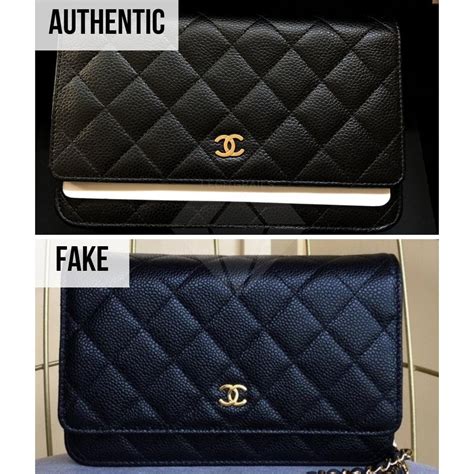 real chanel wallet vs fake|how to authenticate chanel purse.